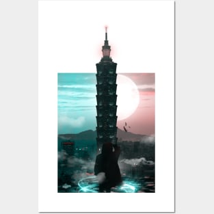 Magical Taipei 101 Posters and Art